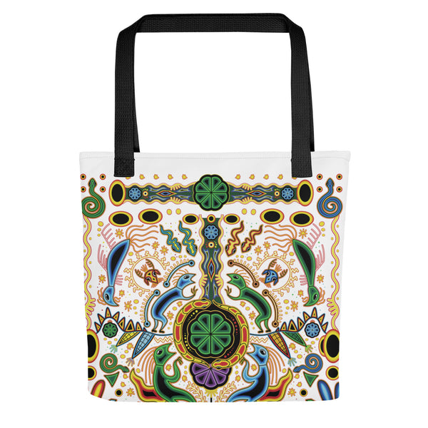 Huicholes tote bag